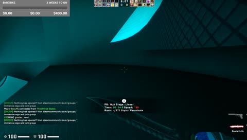 Surfing on CS:GO by myself