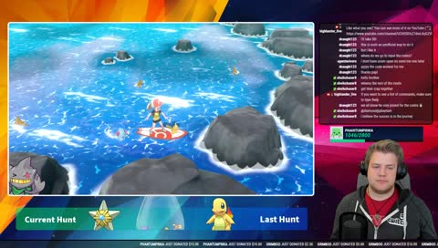 Shiny Hunting Staryu!!! Let's Go Pikachu.