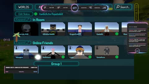 just updated! come chill and chat! ☁ !sr !songrequest