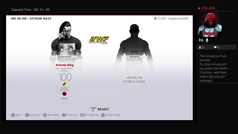 Antonio King v Anarchy Million Dollar Title Match