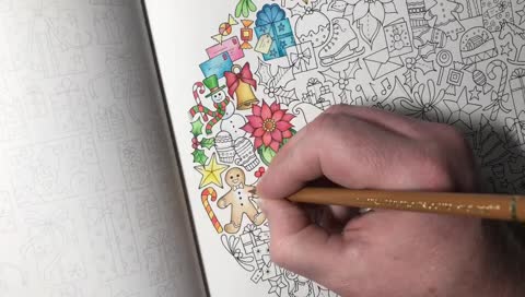 Thursday Crafting: Just some late night coloring