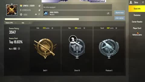 pubg with squad| rank push| . only follower chat today.