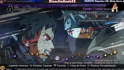 Naruto Shippuden: Ultimate Ninja Storm 4 (720p / 60FPS)  -  [PS4]