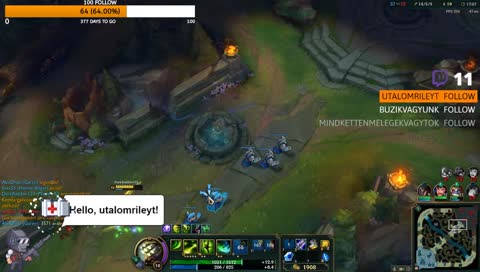 🔴League of Legends🔴[Cél: 100 FOLLOW] [HUN] [PC]