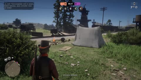 CE- Fehler im Free Roam, darum Showdownmodus, der läuft.