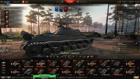 Hyväää Vkloppua rakkaat <3 yhteislähtöö ja talvirindii. Wn8 450 Wr38%🙌 60fps