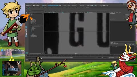Practicando NURBS con Maya