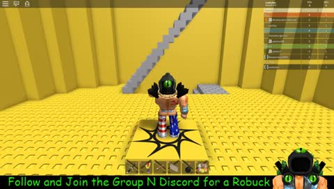 Roblox, New Followers get 1 Robux :)