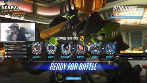 [NerdUs] Overwatch Practice/Comp !love 229/275 SUBS!