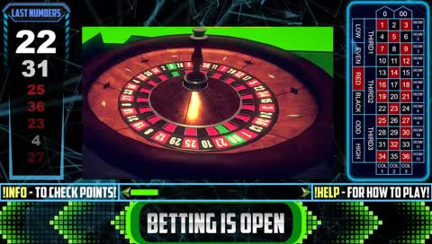 Twitch Plays Roulette! Place your bets!