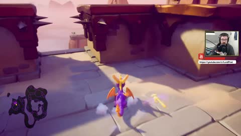 Spyro le petit dragon violet