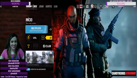 [PT-BR / EN] Partiu R6 entao!!! Só vem!! (!freesub) (!comandos) (!docinhos !docinhosen)