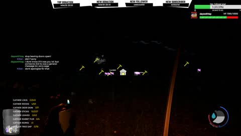 The forest with a ton of friends!