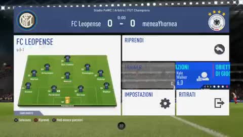 WEEKEND LEAGUE - PRIME PARTITE  W 2  L 1