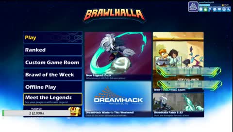 Brawlhalla beginer // Come join ?? // PC