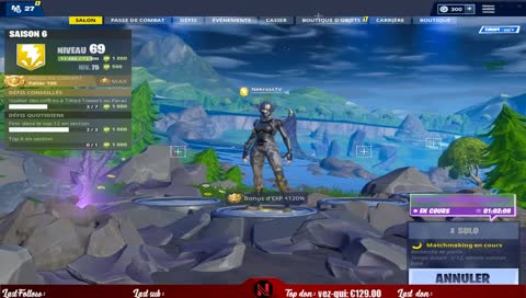 FORTNIGHT TRAIN SOLO #CHILL FUTUR ApolyX !?