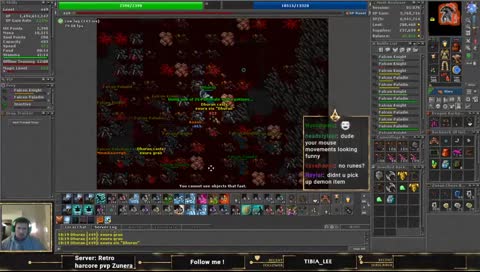 Trying to reach same Exp/hr than Tibia Lee  O.o