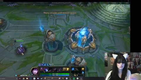 league and kitty ears