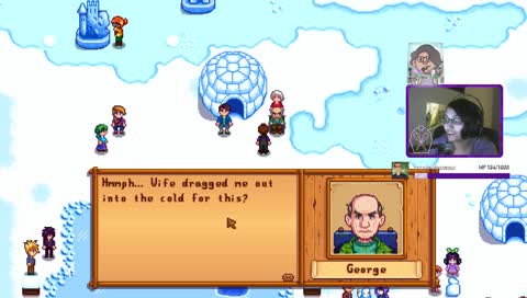 Surviving winter irl and in Stardew Valley!