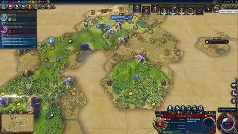 Civ6 CPL Competitive League 10-FFA SCYTHIA [PANGEA]