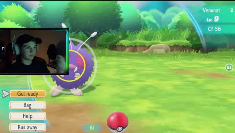 Trying to catch my happiness in Pokemon