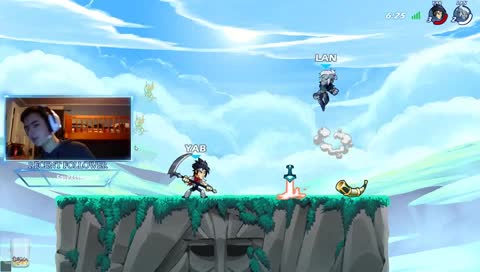 Playing Brawlhalla with a Friend of Mine