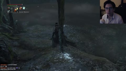 Godinez con garganta inflamada intenta hablar pero no le sale y se pasa Bloodborne con 0 muertes!