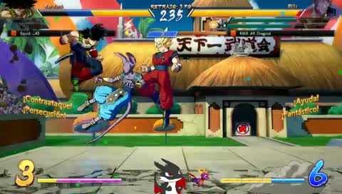 probando update fighterz