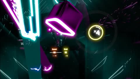 Just Hanging Out In Beat Saber