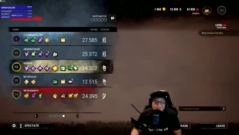 The voice of a young god is Dead by Daylight [284/300 Sub Goal]