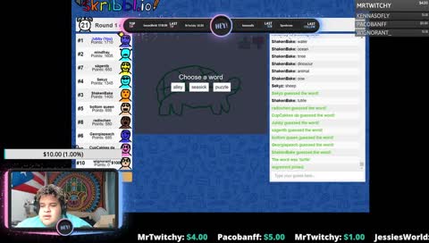 ITS ME JUBBY <3  | Skribble with Viewers