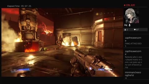 "Cry havoc, and let loose the Doomguy!" (DOOM)