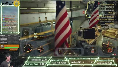 Just Monica and 76 Nuka Cola(s)
