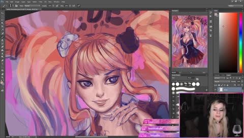 JUNKO ENOSHIMA! | Danganronpa fanart! ʕ•㉨￩ʔ