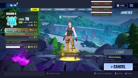 SUB EMOTES/SOLO SNIPES/FORTNITE ON NINTENDO SWITCH