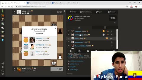 Ajedrez Nocturno
jerryfly está jugando