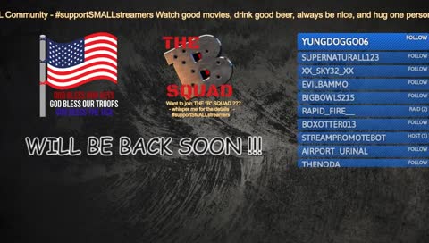 f4f-l4f - super sick but im on - #supportSMALLstreamers