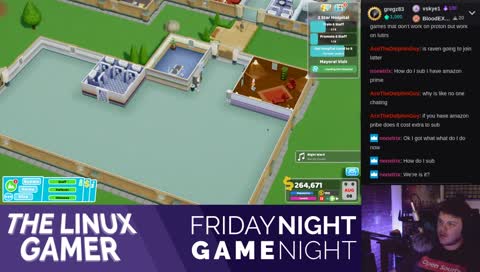 BIRTHDAY LIVESTREAM -- Two Points Hospital [Native Linux]