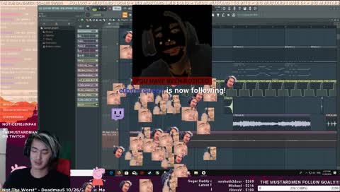 drinking mustard for every follow | lofi production