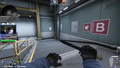 i think he is in double door or is he?