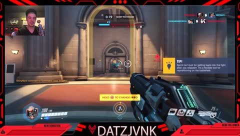 OVERWATCH DESTROYER ._. New to Twitch datzjvnk
