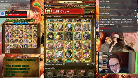 [SPA/ENG] RIP FRANKY ( KAPPA KAPPA KAPPA) || !commands , !bestpull , !newvideo (WCG4Pulls), !tierlist , 