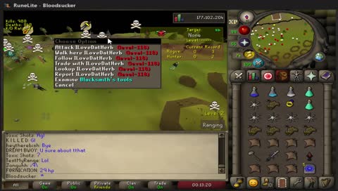 Maxed Pure pking - BH/PVP