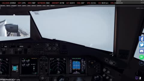 [P3DV4](ENG/FR)| P3DV4 [Paris to Mauritius] B77W 