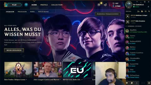 [Ger/Eng] Zeit für League (๑و•̀ㅅ•́)و