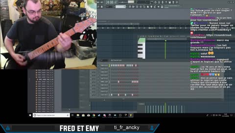 Quand tu bosse la guitare...