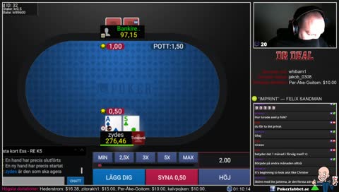 Mr Slowroll spelar Poker!