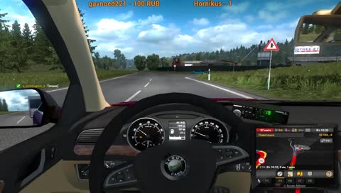 Европейский дальнобойщик 
едем дальше