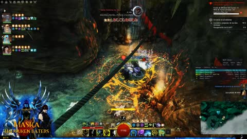 🔴[hE]Maska -  Sacando dominios en Tyria y luego mazmorras !!