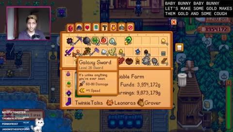 STARDEW SATURDAY | QOTD: What's on your Christmas list ? | !hype !dance